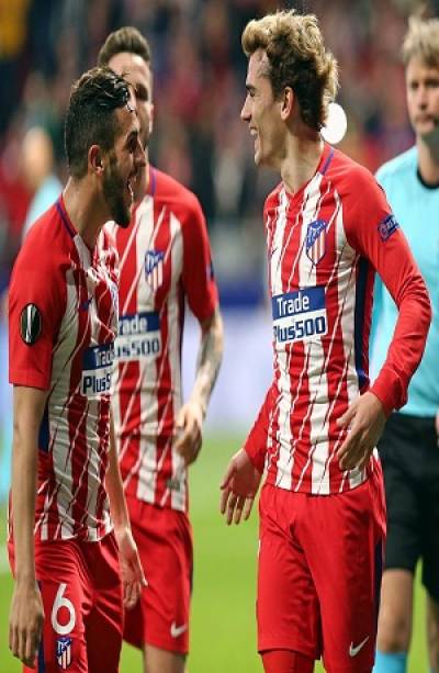 Atlético de Madrid se impuso 2-0 al Sporting de Lisboa