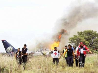 103 sobrevivientes en avionazo de Durango; ráfaga de viento tumbó la aeronave