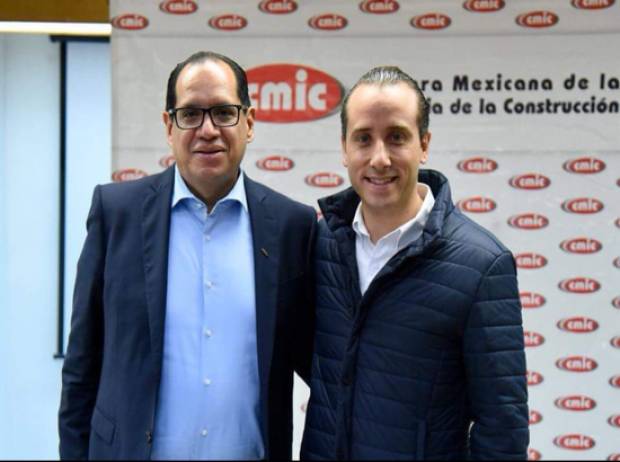 Mario Riestra se reunió con socios de la CMIC