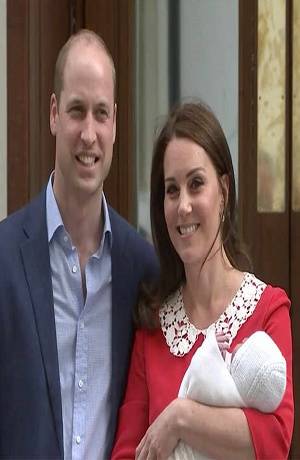 Kate Middleton y William: Nuevo bebé se llamará Luis Arturo Carlos