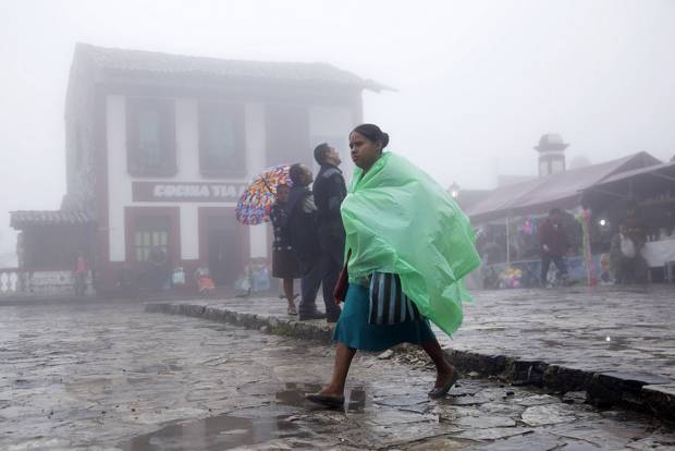 Clima gélido y posibles heladas, deja frente frío número 6 en Puebla