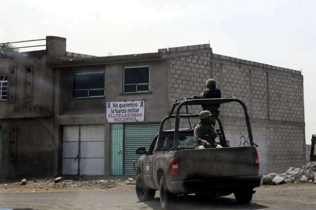 Soldados niegan ejecución de civiles en Palmarito Tochapan