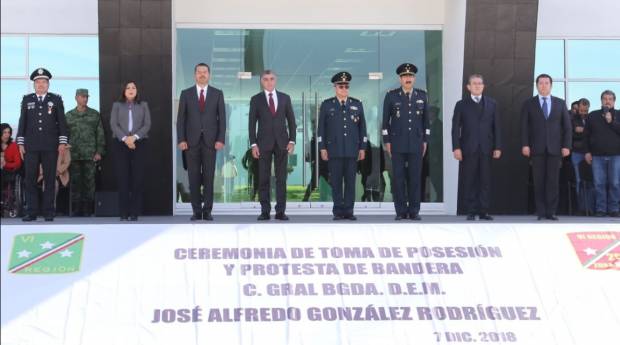 Alfredo González es el nuevo comandante de la XXV Zona Militar