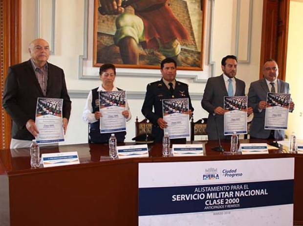 Jóvenes Clase 2000 tienen hasta el 12 de octubre para realizar trámites del Servicio Militar en Puebla