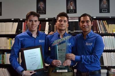 Equipo de la BUAP vence en el Move Challengue 2018 de la empresa Schaeffler Group