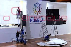Todo listo para la toma de protesta de Martha Erika Alonso como gobernadora de Puebla