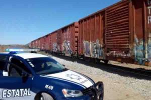 Policía de Puebla frustra robo de tren en Tepeaca