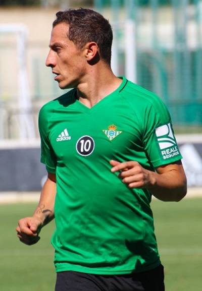 Andrés Guardado será el 10 del Real Betis