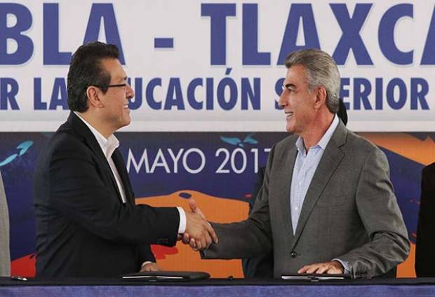 Puebla y Tlaxcala firman convenio para fortalecer la Educación Superior