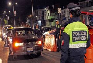 Fueron 24 vehículos remitidos al corralón en Alcoholímetro de Puebla