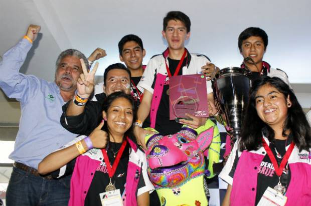 Conalep Puebla plantel II, primer lugar en el desafío F1 In Schools México 2017