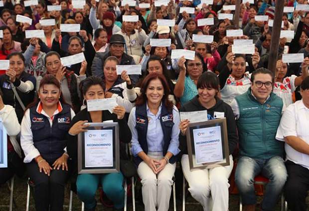 Dinorah López de Gali refuerza programas en apoyo a familias afectadas por el 19-S