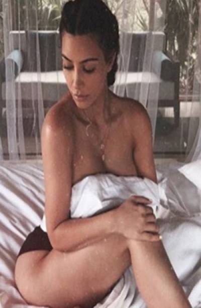 FOTOS: Kim Kardashian levantó polémica con atrevida sesión