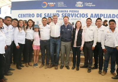 Tony Gali y Luis Banck inician construcción del CESSA de San Sebastián de Aparicio