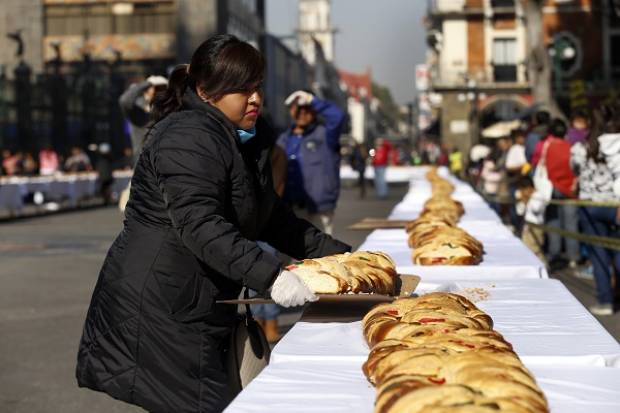 Los Reyes Magos y la tradicional rosca te esperan en el centro de Puebla