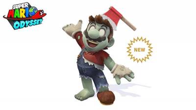 Conviértete en zombie con el nuevo traje de Super Mario Odyssey