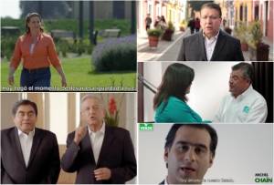Estos son los primeros spots de los candidatos a Casa Puebla