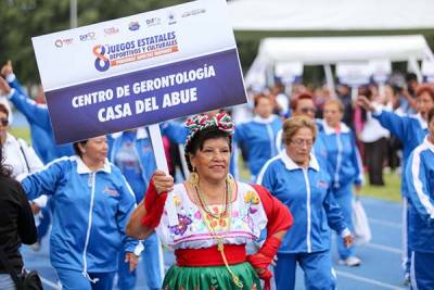 Inician los VIII Juegos Estatales Deportivos y Culturales de los Adultos Mayores en Puebla