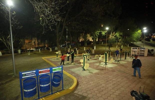 Rehabilitación del Parque La Paz, gracias al Comité 4x4