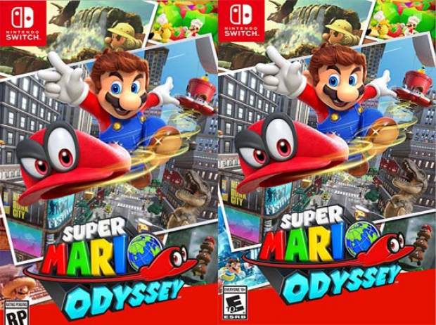 Nintendo elimina a Mario con sombrero de la portada de Mario Odissey