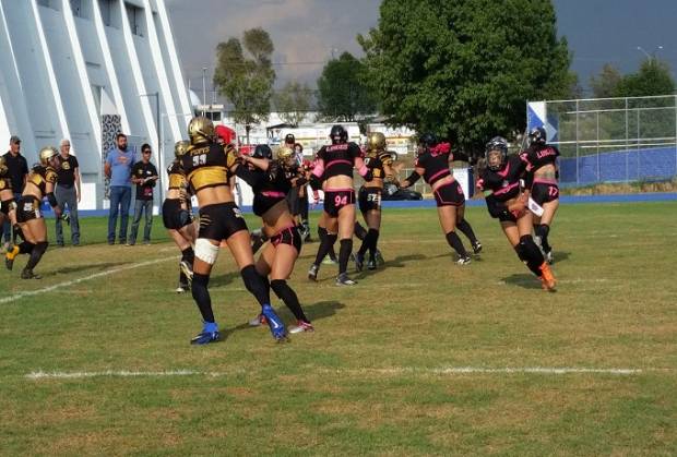 Linces FA cayó 24-32 ante Cougars en la Pretty Girls Football League