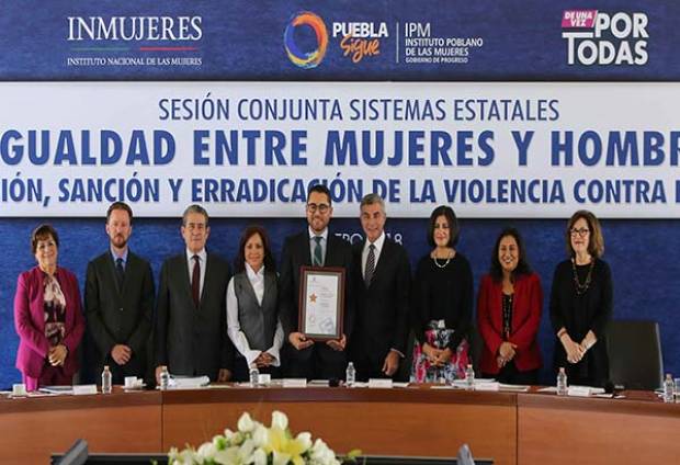 Puebla recibe certificados de la Norma Mexicana en Igualdad laboral y No Discriminación