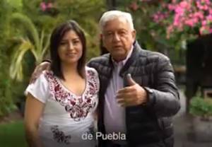 AMLO será muy cercano a Puebla capital: Claudia Rivera