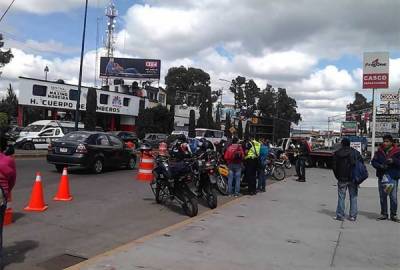 Despiden a 50 elementos de Tránsito en San Martín Texmelucan