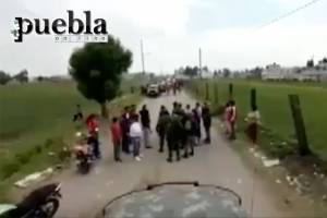 Agresión en Texmelucan dejó dos militares lesionados: Sedena