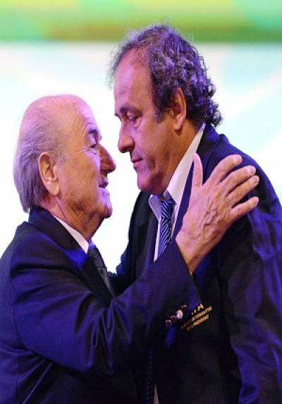 Rusia 2018: Blatter y Platini, los invitados &quot;incómodos&quot; de Putin al Mundial