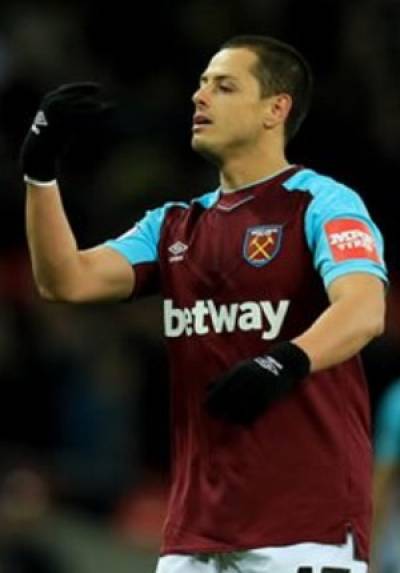 Chicharito fue titular en empate Tottenham 1-1 West Ham