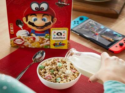 Nintendo comparte detalles sobre el cereal de Super Mario