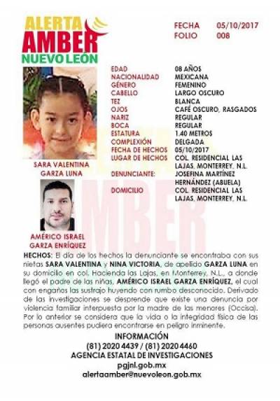 Emiten Alerta Amber para localizar a hijas de Karla Luna, la Lavandera Morena