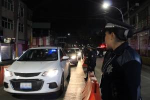 Alcoholímetro de Puebla remitió 17 vehículos al corralón