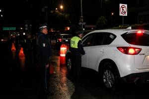 Guardia Nacional se incorpora al Alcoholímetro en Puebla