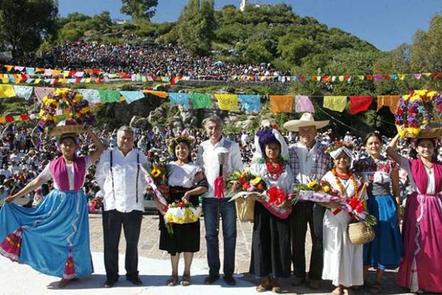 Tony Gali inauguró edición 53 del Huey Atlixcáyotl