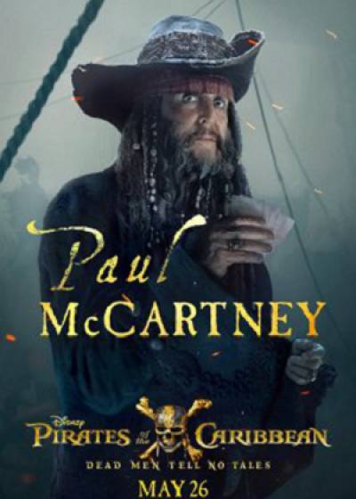 Paul McCartney aparecerá en la quinta saga de los Piratas del Caribe
