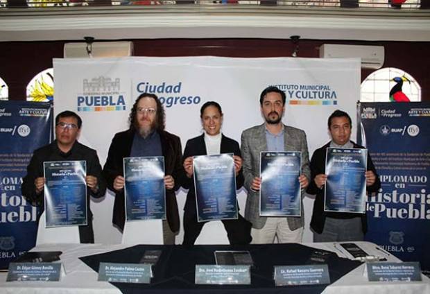 El IMACP y la BUAP presentan la cuarta edición del Diplomado en Historia de Puebla