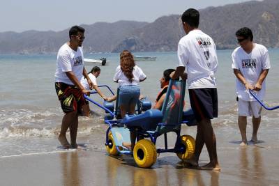 Playas mexicanas para personas con capacidad diferente