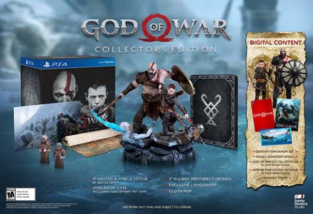 Conoce las ediciones de God of War que llegarán a Latinoamérica