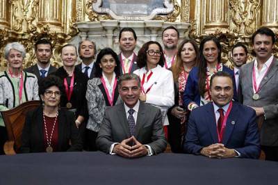 Tony Gali preside instalación del Seminario de Cultura Mexicana, Corresponsalía Puebla