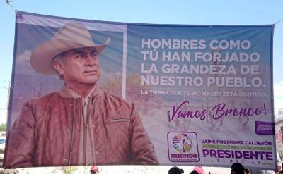 INE multa a “El Bronco” por financiamiento irregular