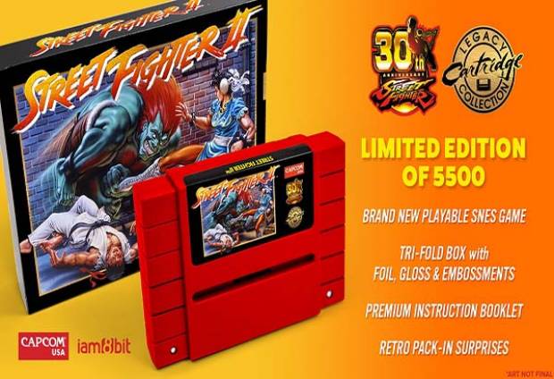 Capcom relanzará Street Fighter II en un cartucho de Super Nintendo