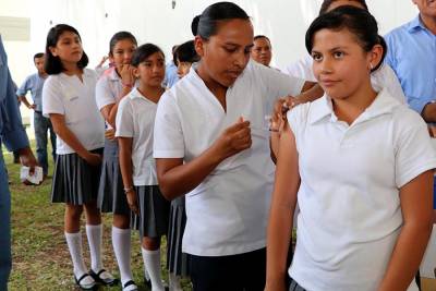 Aplicarán 40 mil vacunas contra virus del papiloma humano en Puebla