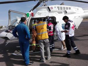 Trasladan al padre Machorro en helicóptero de Tehuacán a la CDMX