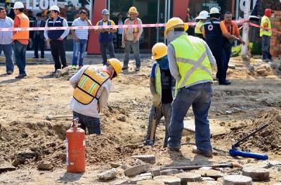 FOTOS: Fuga de gas alertó a vecinos de la Avenida Juárez