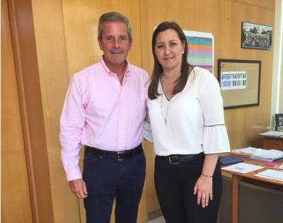 Secretario General del CEN  del PAN se reúne con Martha Erika Alonso