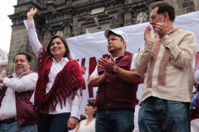 Claudia Rivera descarta fractura en Morena