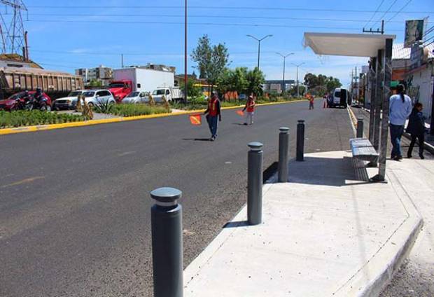 Modernización del bulevar Forjadores tiene avance del 90%