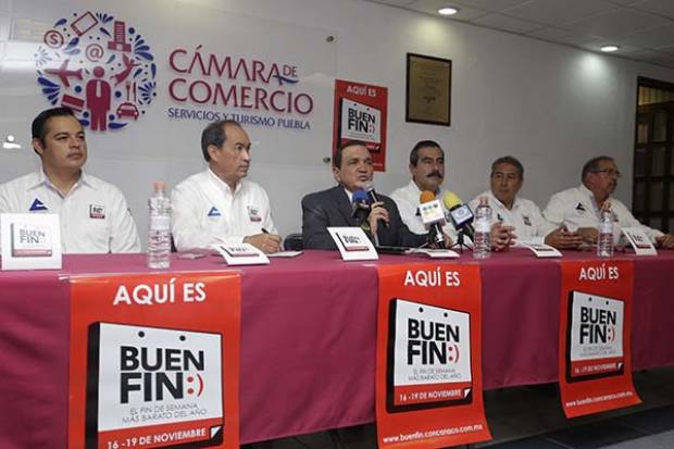 Por El Buen Fin esperan derrama de 4.5 mmdp en Puebla